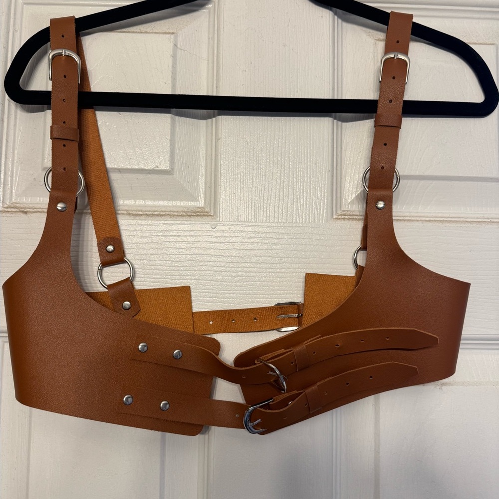 Brown Leather Harness